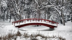 Снежный мостик